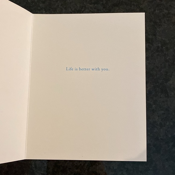 Compendium Positively Green Anniversary Card and Envelope - Picture 3 of 4